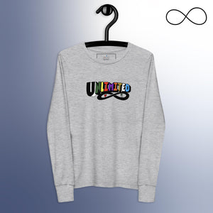 un 1 Youth long sleeve tee