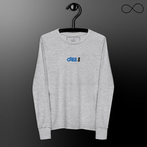 C8 Youth long sleeve tee