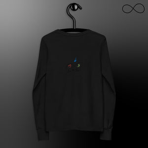 C8 Youth long sleeve tee