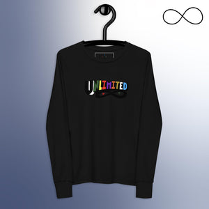 un 1 Youth long sleeve tee