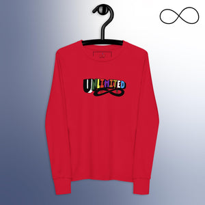 un 1 Youth long sleeve tee