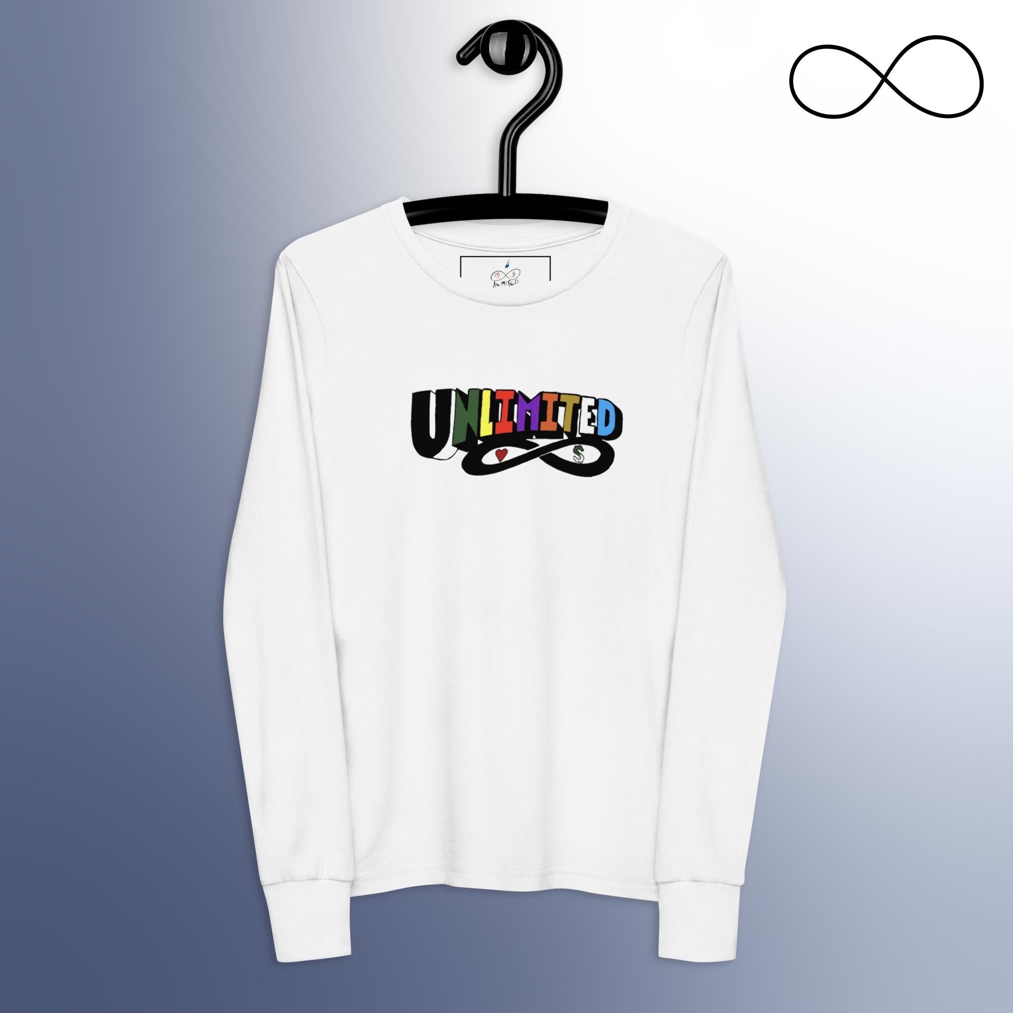 un 1 Youth long sleeve tee