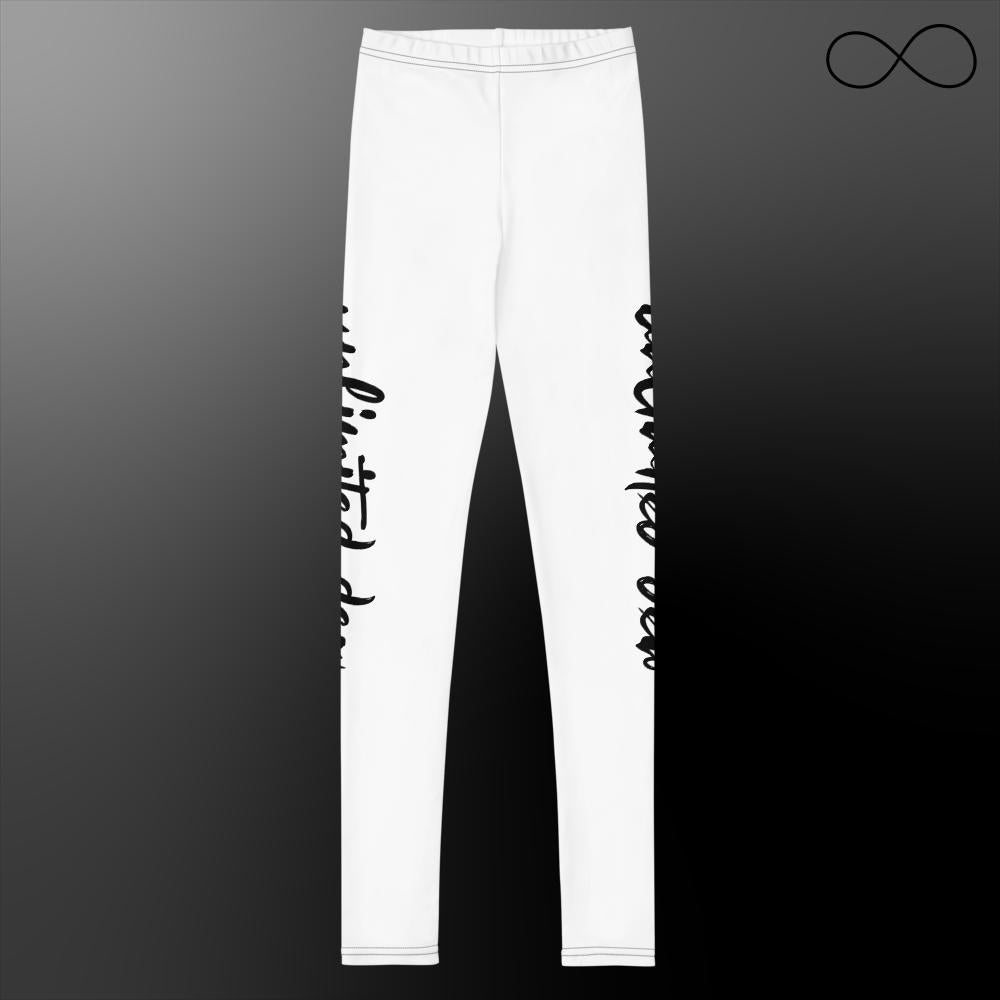 u d letters Youth Leggings