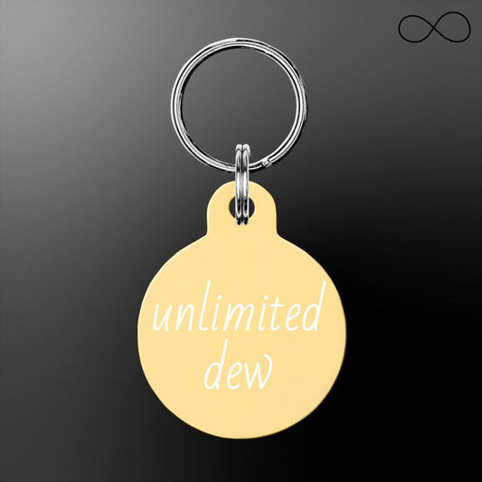 U D Engraved Pet ID Tag