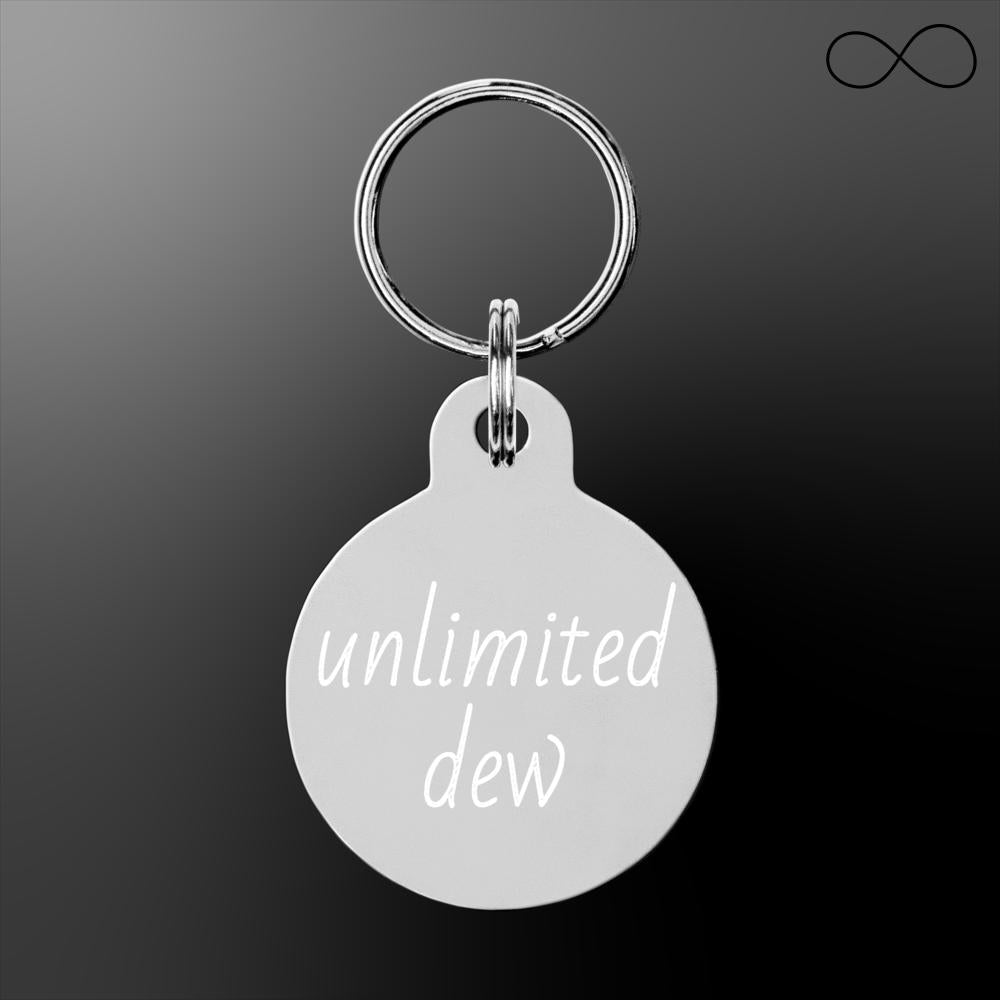 U D Engraved Pet ID Tag
