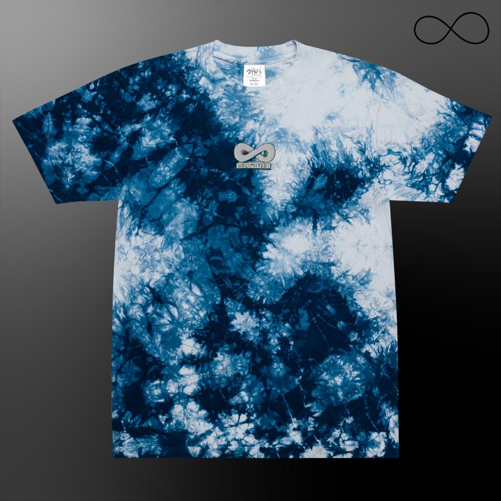 u d. Oversized tie-dye Tee