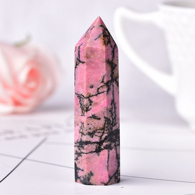 1PC Natural Healing Stone Energy Obelisk