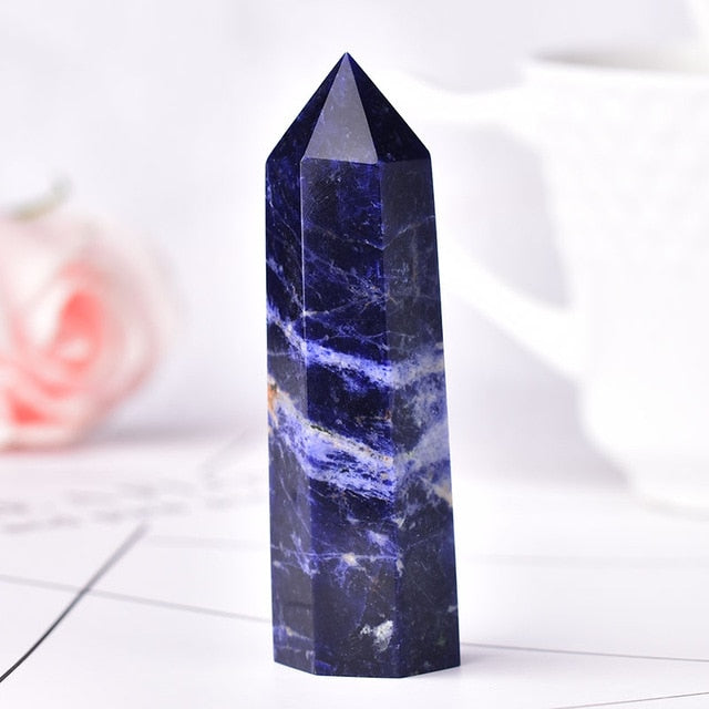 1PC Natural Healing Stone Energy Obelisk