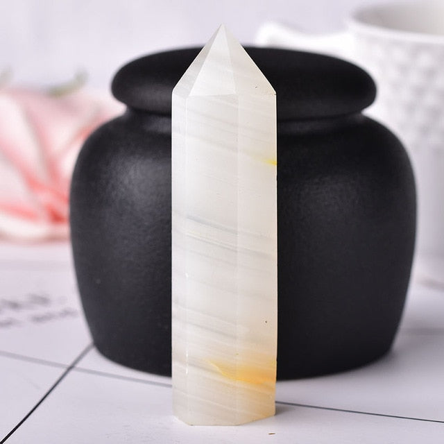 1PC Natural Healing Stone Energy Obelisk