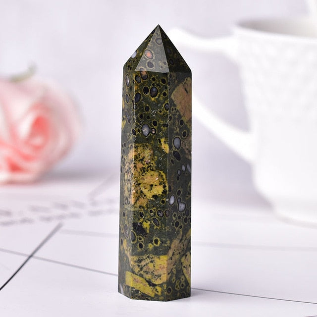 1PC Natural Healing Stone Energy Obelisk