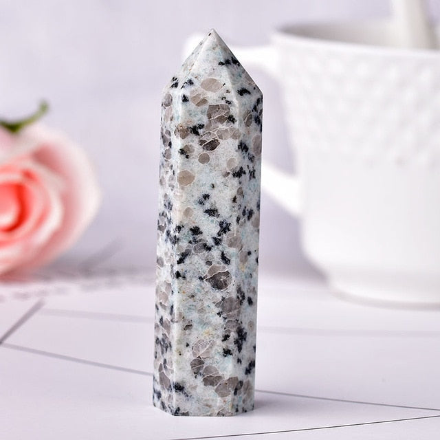 1PC Natural Healing Stone Energy Obelisk