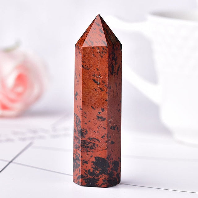 1PC Natural Healing Stone Energy Obelisk