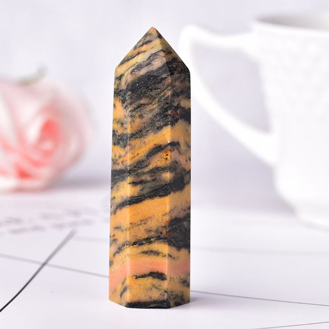 1PC Natural Healing Stone Energy Obelisk