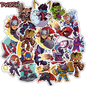 Anime Marvel The Avengers Stickers