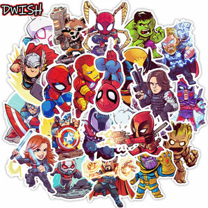 Anime Marvel The Avengers Stickers