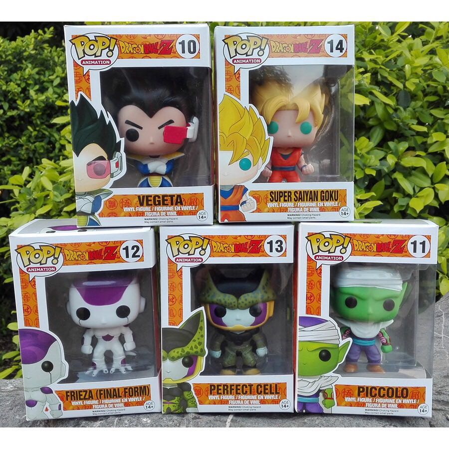 Anime Dragon Ball Z Vinyl pop! Collection