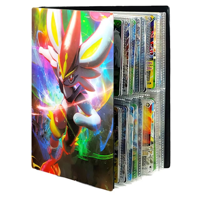 Anime Pokemon Collectors Binder Trading Game