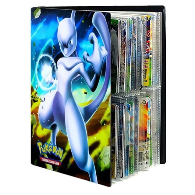 Anime Pokemon Collectors Binder Trading Game