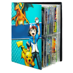 Anime Pokemon Collectors Binder Trading Game