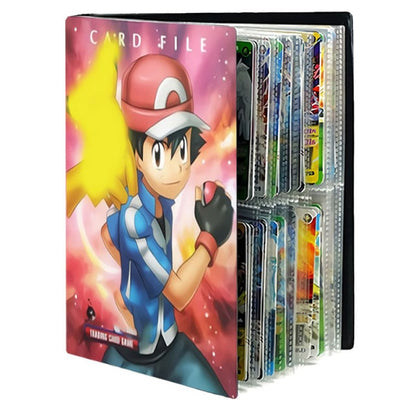 Anime Pokemon Collectors Binder Trading Game