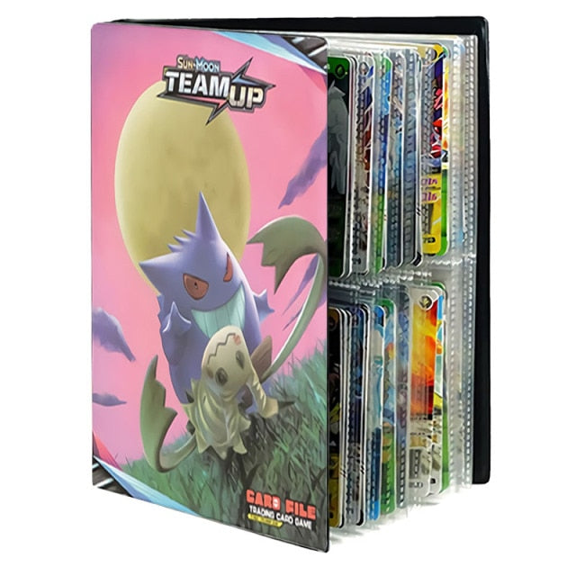 Anime Pokemon Collectors Binder Trading Game