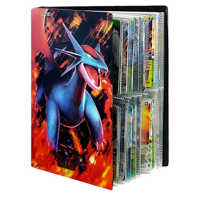 Anime Pokemon Collectors Binder Trading Game