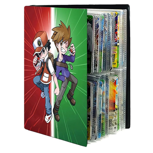 Anime Pokemon Collectors Binder Trading Game