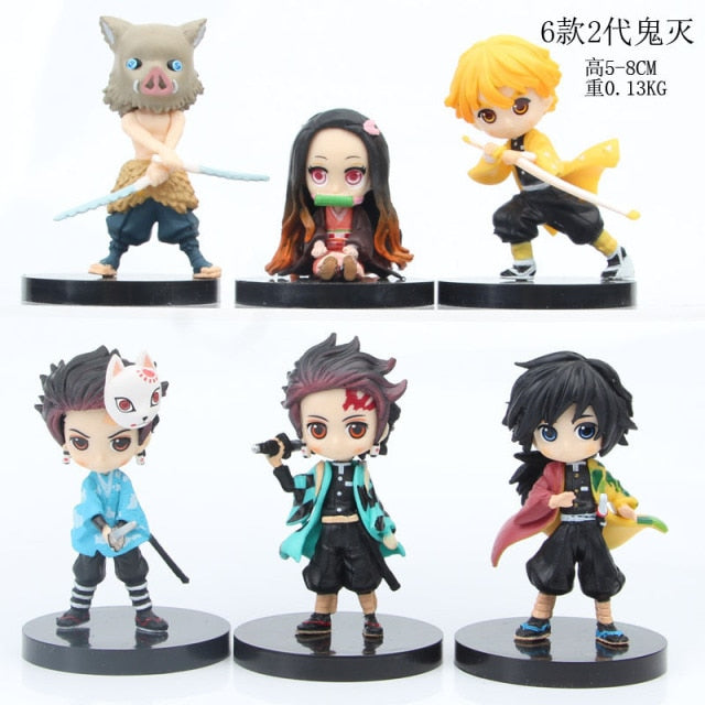 Anime Demon Slayer Warrior 16cm Models