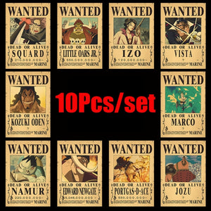 Anime Vintage Posters Set 10/pc