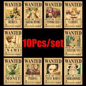 Anime Vintage Posters Set 10/pc