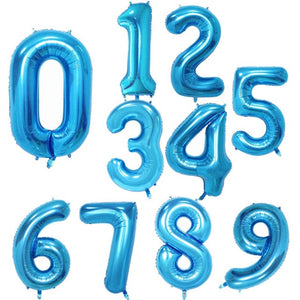 Big Digital Balloons Number Balloon 0-9