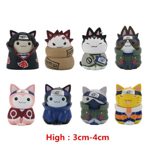 Anime Naruto Figurine Toys Set