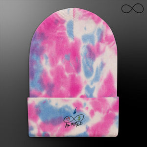 u d d. Tie-dye beanie