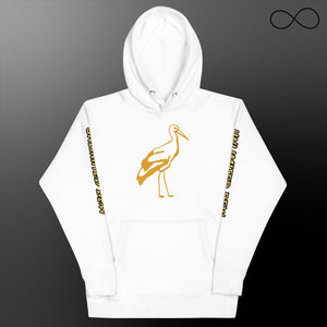 Letters Heron Hoodie