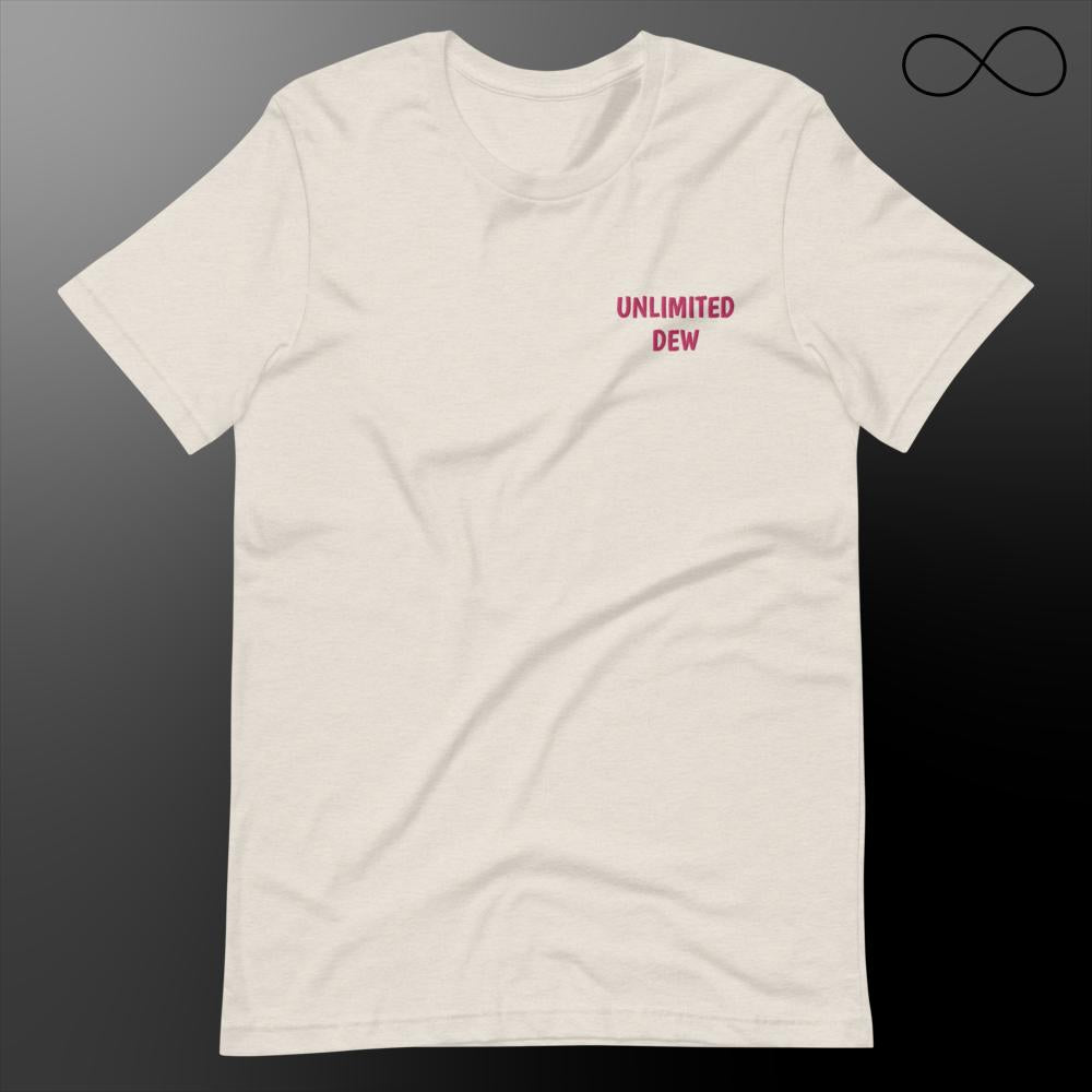 Camiseta con letras UD