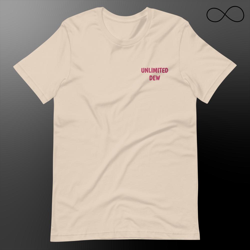 Camiseta con letras UD