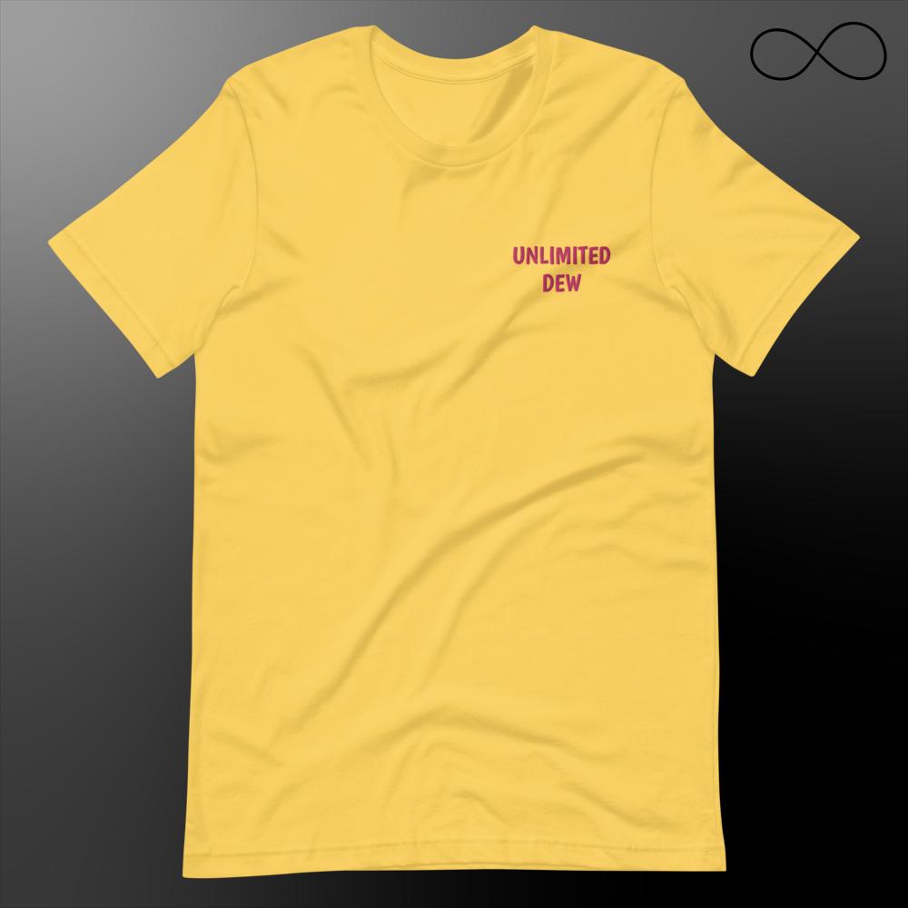 Camiseta con letras UD