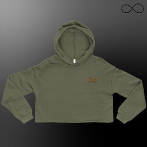 u d. Crop Hoodie